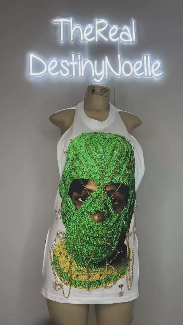 T Shirt Dress ( All Chains) Custom Made